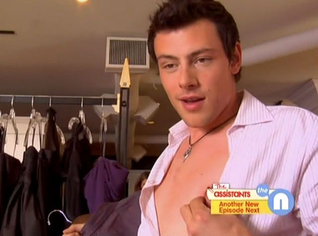  Canadian actor Cory Monteith in Assistants which I'm sure was vital for 