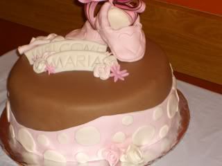 Maria's shower cake