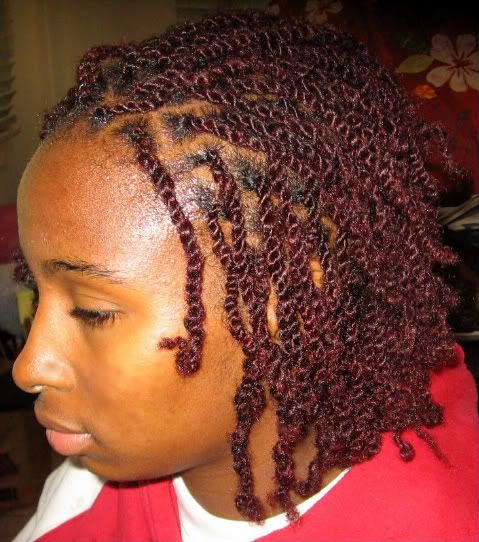 Kinky Twist With Human Hair. (Photos) Kinky Twist with