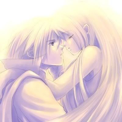 anime love kiss drawings. anime couples in love kissing.