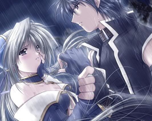 Anime Couples Dancing In The Rain. Victoria~ Sasuke#39;s