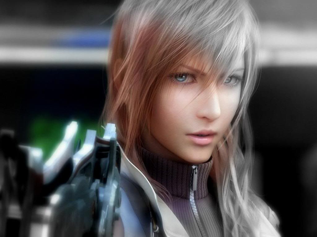 Final Fantasy XIII Girl Lightning