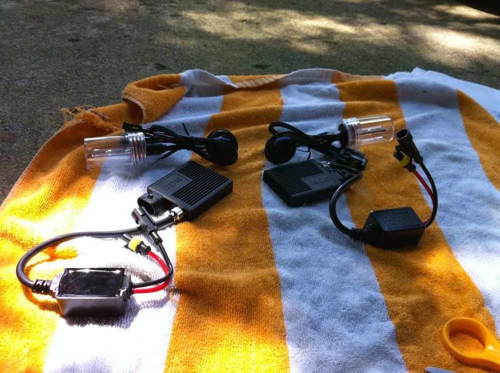 5000K HID Information, Installation, and finished product pictures