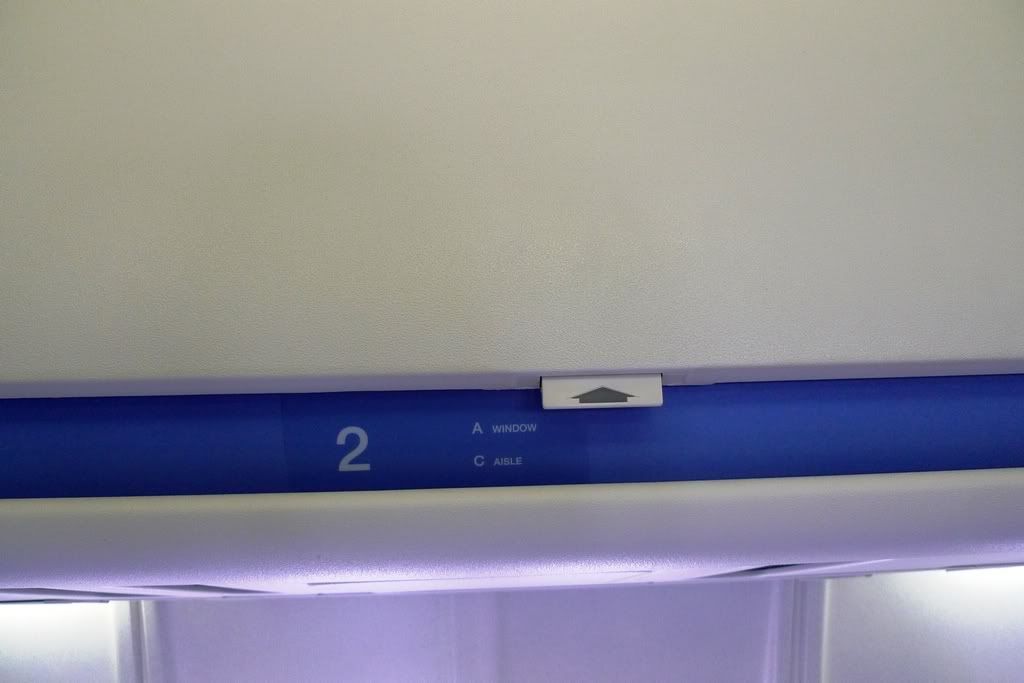 Overhead Luggage Compartment
