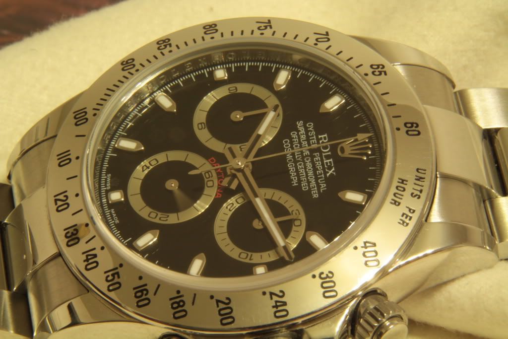 Who said Daytona's don't glow in the dark... Rolex Forums Rolex