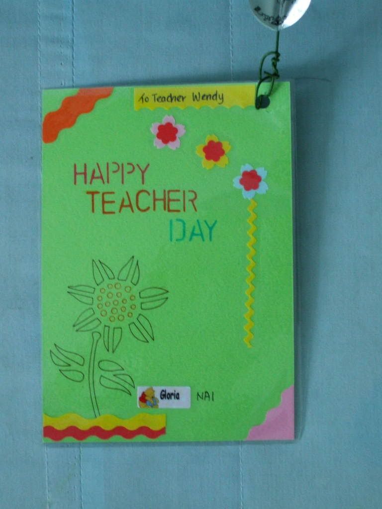 Happy Teachers Day to Teacher Wendy