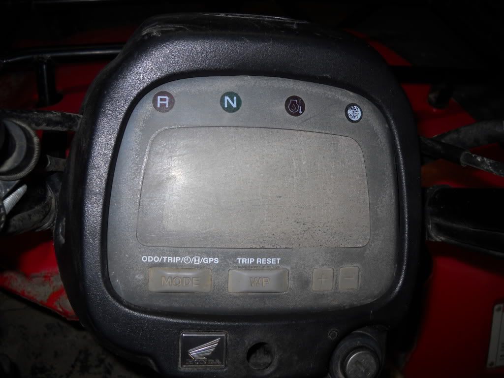 Honda foreman 400 speedometer unit