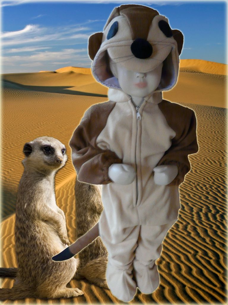 ERDMÄNNCHEN KINDER KOSTÜM KIND KOSTÜME FASCHING TIER KARNEVAL FASTNACHT ZO08 eBay