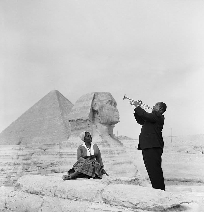 Louis Armstrong, Cairo, 1951