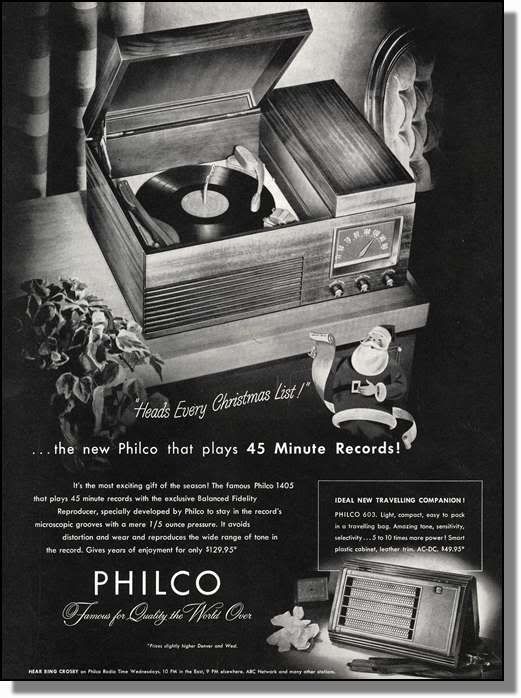 1948 Philco Radio/Record