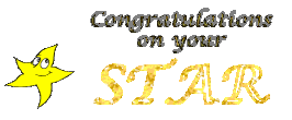 starcongrat2.gif congratulations on your star image by ladyblu11