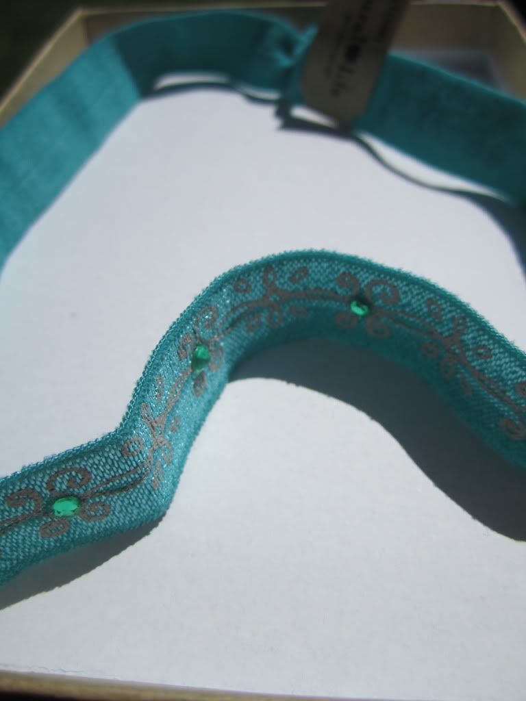 blue headband