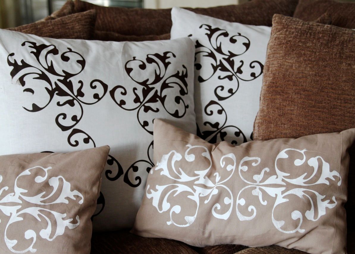 Screen Printed Pillows