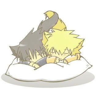 NaruSasu chibi