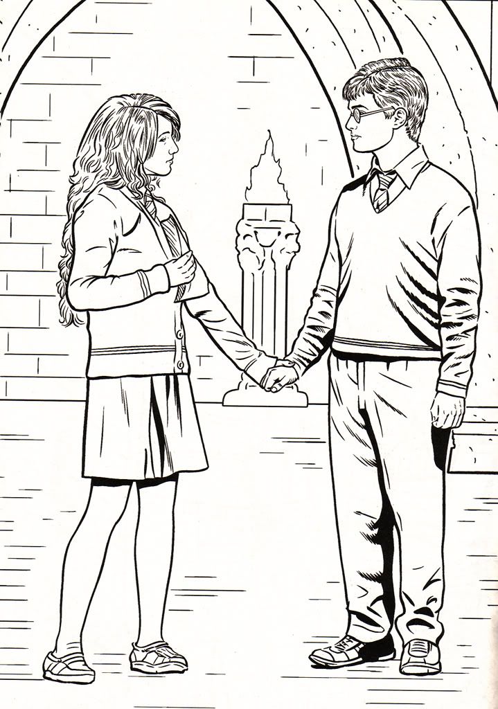 harry potter coloring pages for kids printable. Harry Potter Quote: Differences of habit and language are nothing at all if our aims are identical and our hearts are open. ~J.K. Rowling