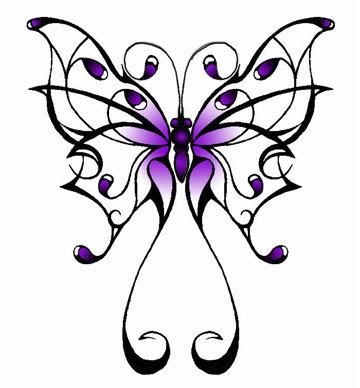 Pictures Of Butterfly Tattoos
