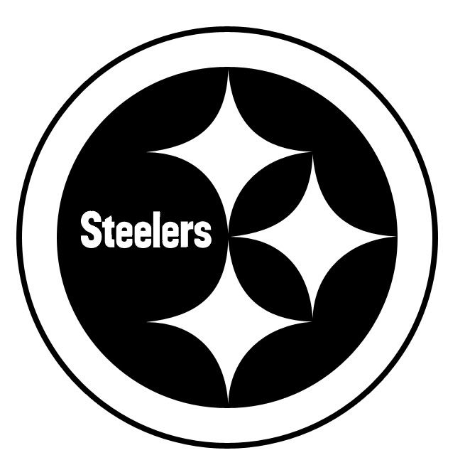 target logo black and white. Steelers logo Black and White