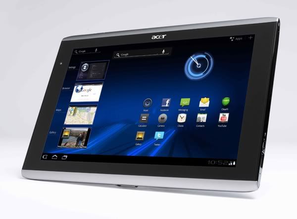 acer iconia tab a500 New Acer Iconia Tablets