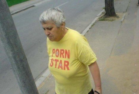 funny porn pictures. Porn Star Tshirt. No way out !