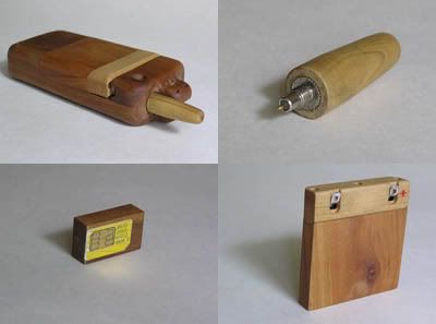 Wooden Parts of the Mobile Phone