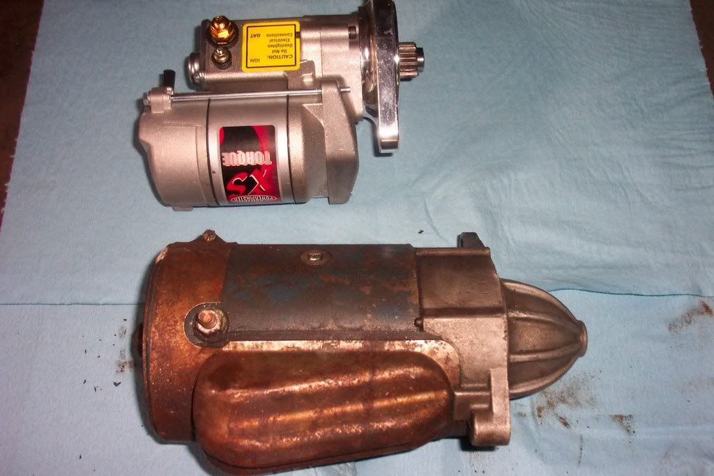 Amc Powermaster Mini Starter Vs Stock Picture The Amc