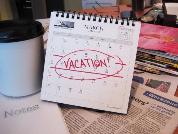 vacation week!