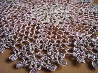 Frosted Doily, Detail