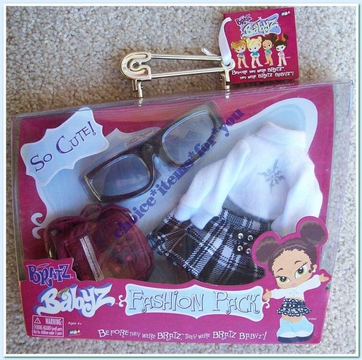 bratz big babyz fashion pack