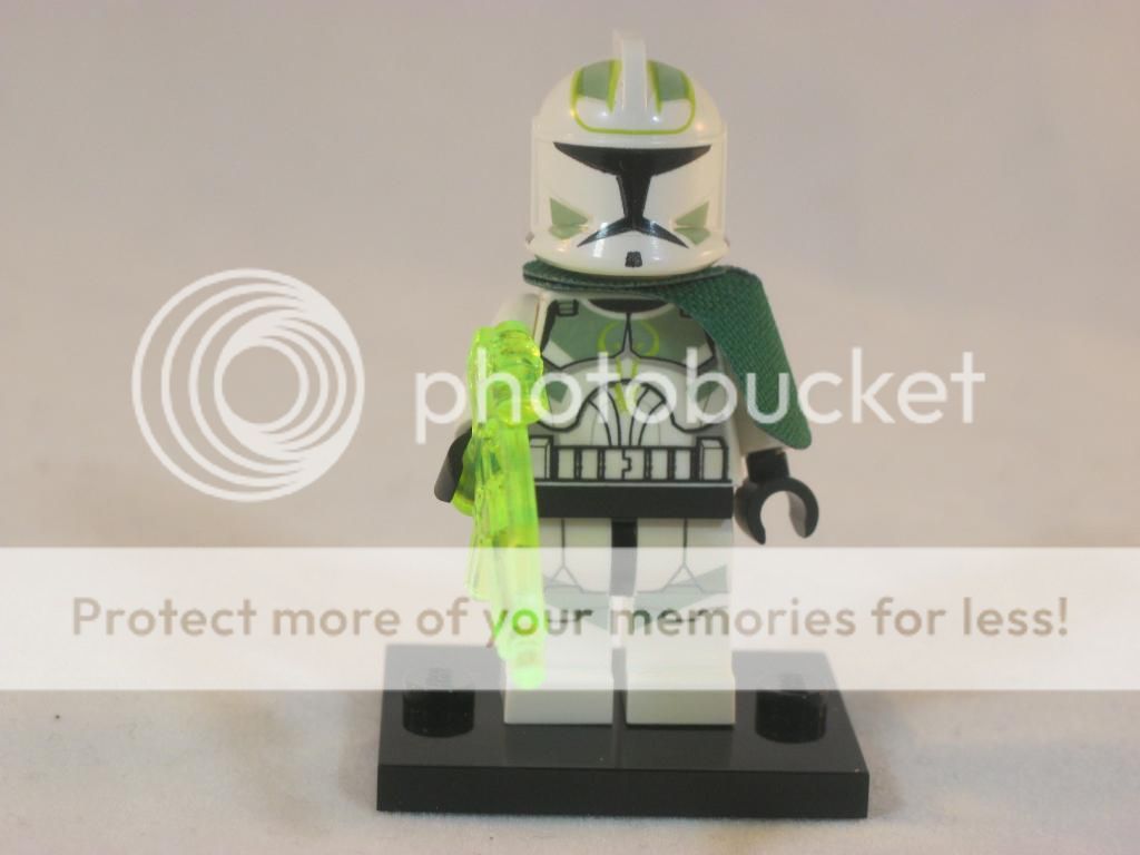 Lego Custom Weapon Star Wars Sand Green Clone Commander 7913 BrickArms