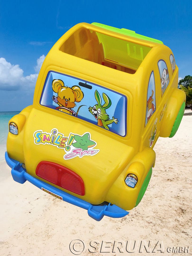 SANDAUTO SANDSPIELZEUG STRAND KINDER SANDKASTEN GARTEN SPIELZEUG AUTO