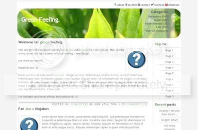 Green Feeling - Free Website Template