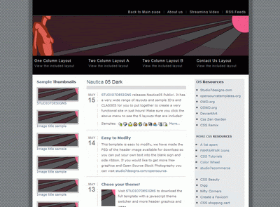 Nautica 05 SE - Free Website Template
