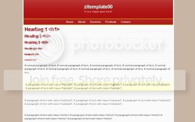 Zitemplate - Free Website Template