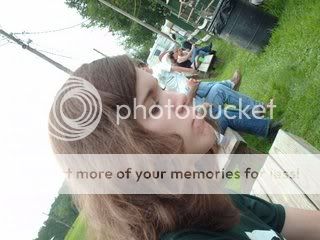 the adults are smoking and joking...